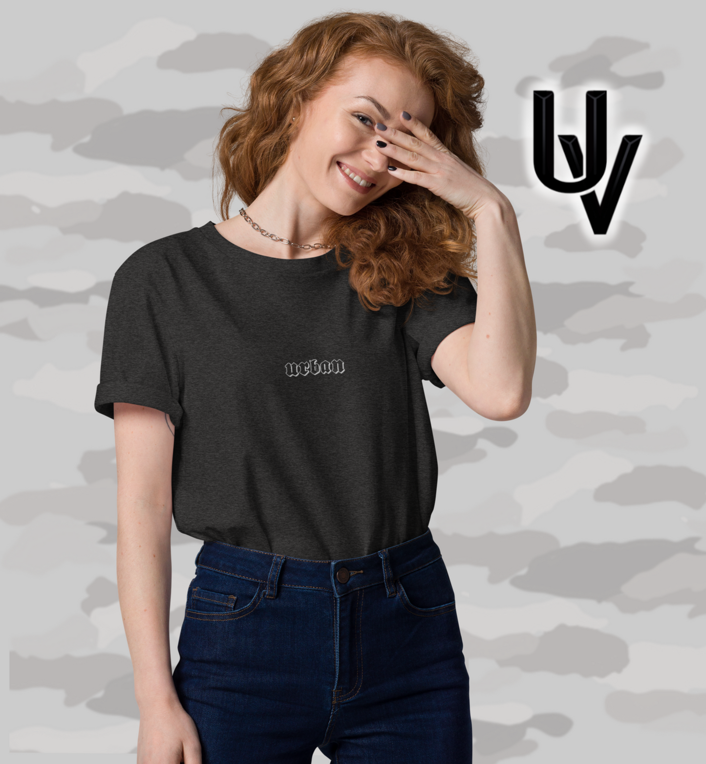 URBAN besticktes T-Shirt - unisex