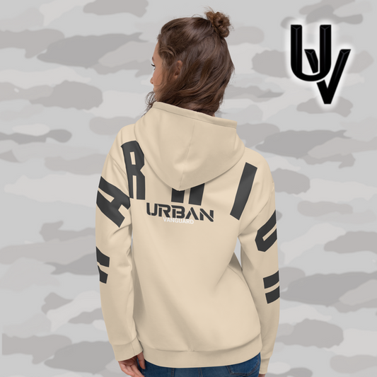 WARRIOR Hoodie sand - unisex
