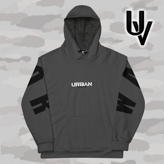 WARRIOR Hoodie grau - unisex