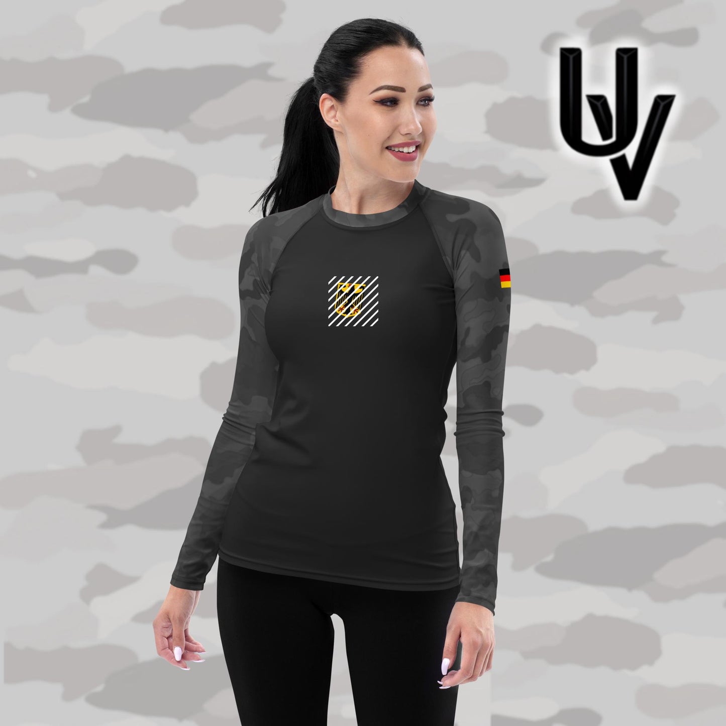 urban FIGHTERESS rashguard langarm