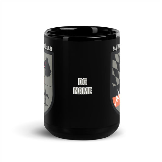 3./112 Schwarze Tasse 400ml