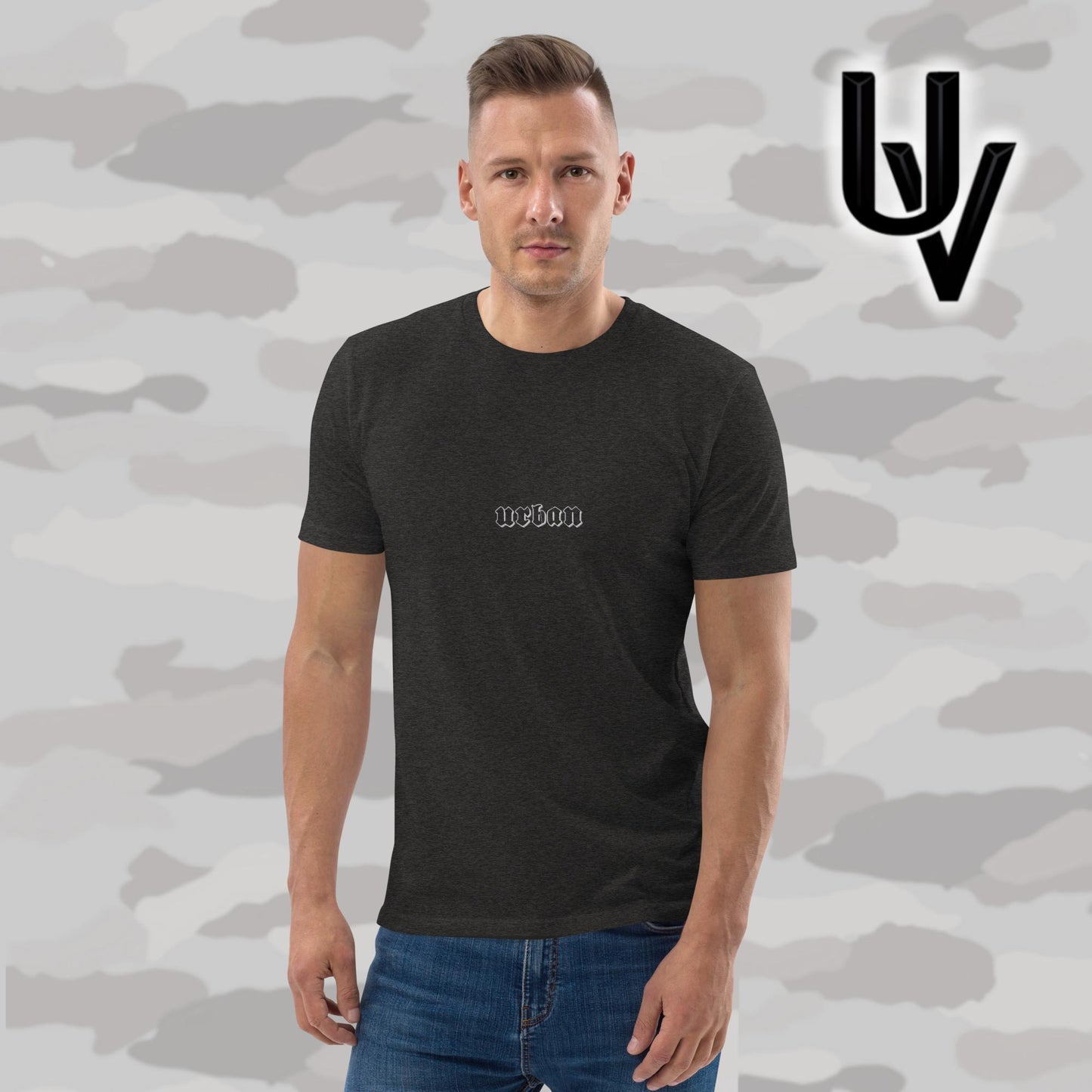 URBAN besticktes T-Shirt - unisex