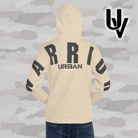 WARRIOR Hoodie sand - unisex