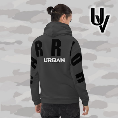 WARRIOR Hoodie grau - unisex