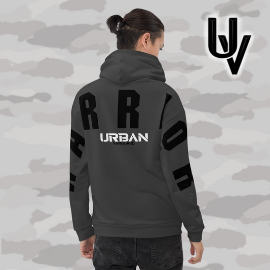 WARRIOR Hoodie grau - unisex