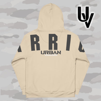 WARRIOR Hoodie sand - unisex