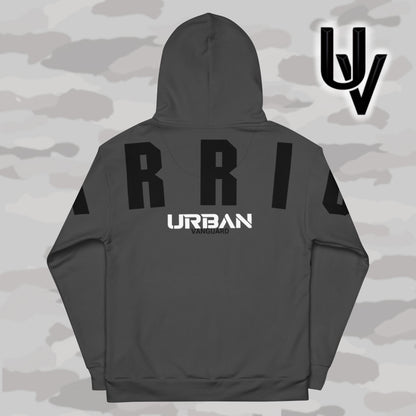 WARRIOR Hoodie grau - unisex