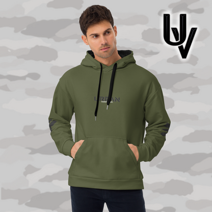 WARRIOR Hoodie grün - unisex