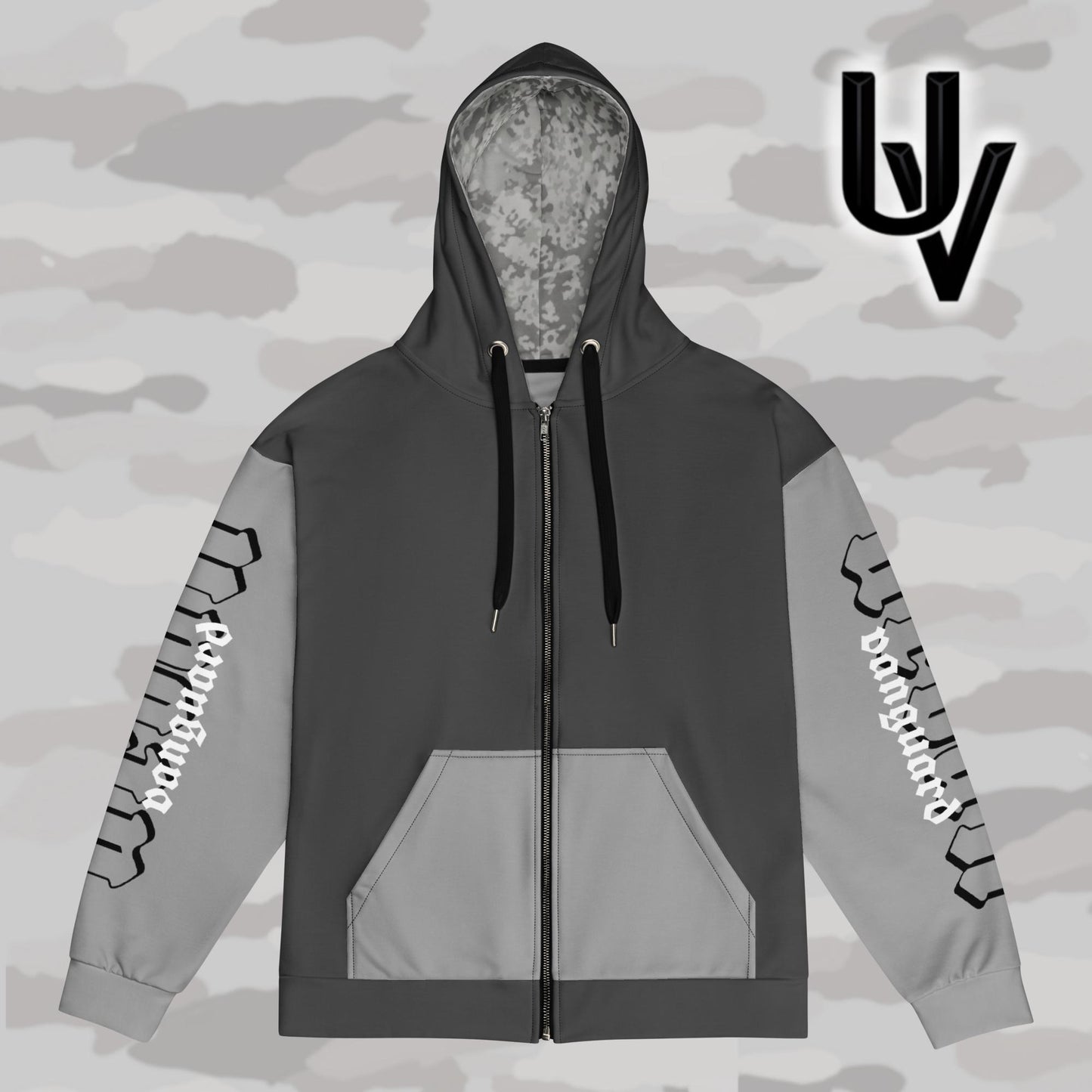 THE BLOCK Zipper Hoodie - unisex