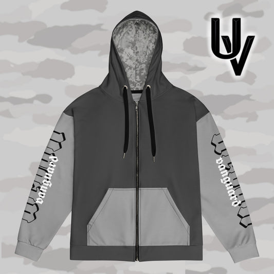 THE BLOCK Zipper Hoodie - unisex