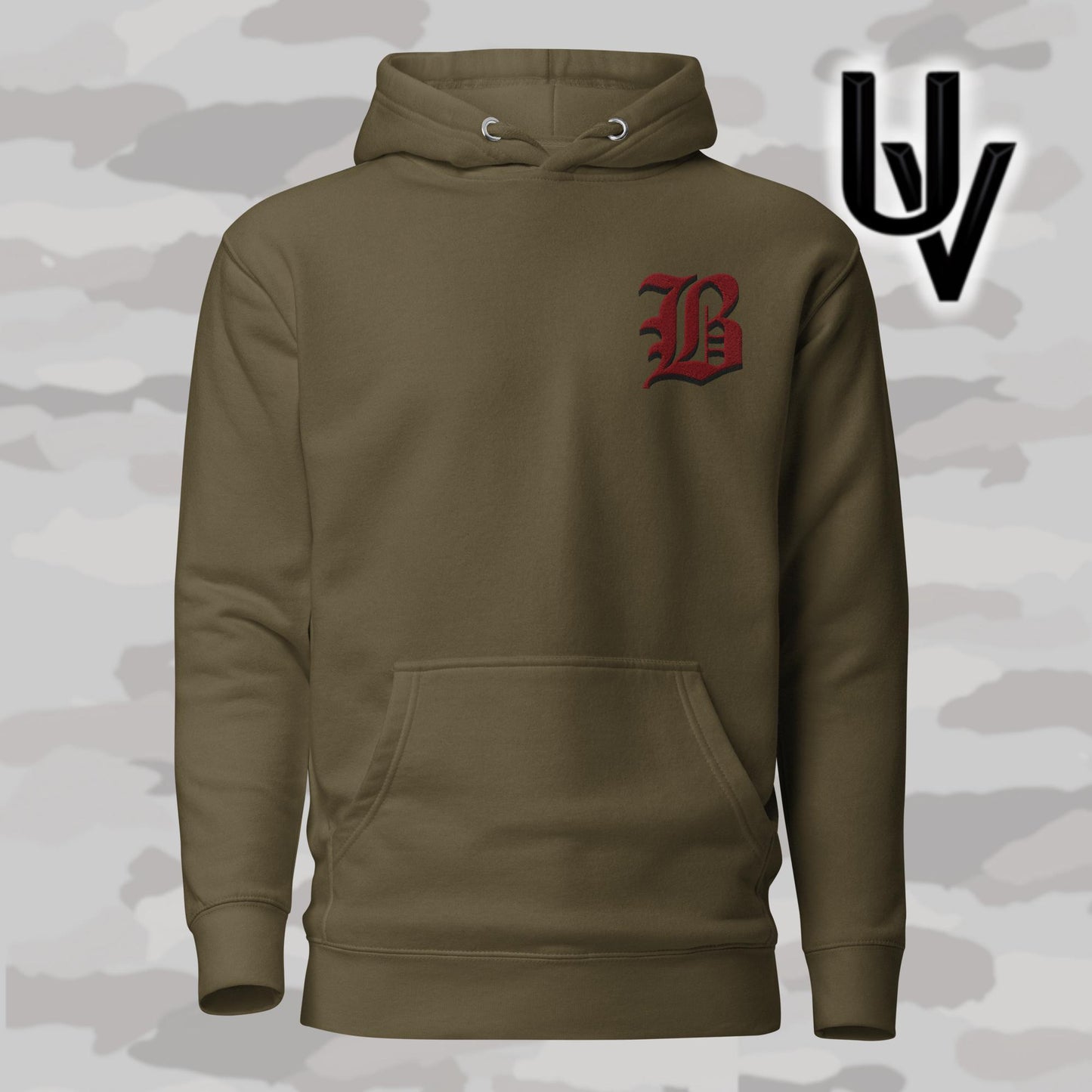 B-Zug 2./112 bestickter Pullover
