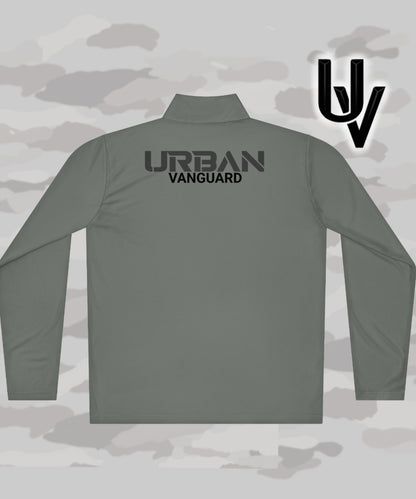 UrbanVanguard Pullover mit Viertel-Reißverschluss