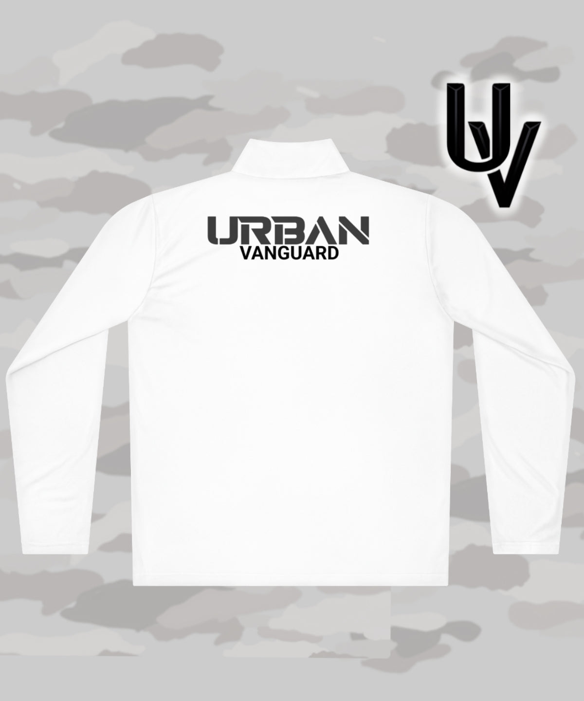 UrbanVanguard Pullover mit Viertel-Reißverschluss