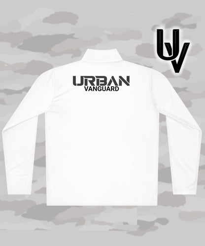 UrbanVanguard Pullover mit Viertel-Reißverschluss