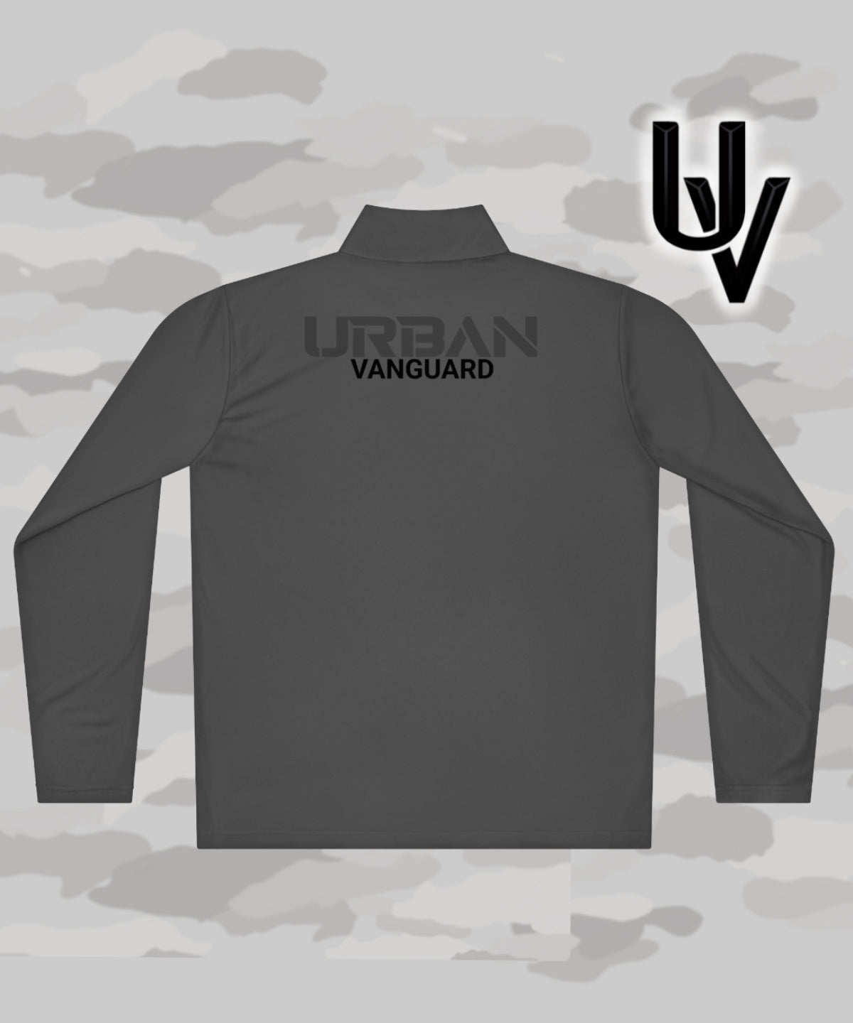 UrbanVanguard Pullover mit Viertel-Reißverschluss