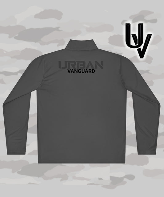 UrbanVanguard Pullover mit Viertel-Reißverschluss