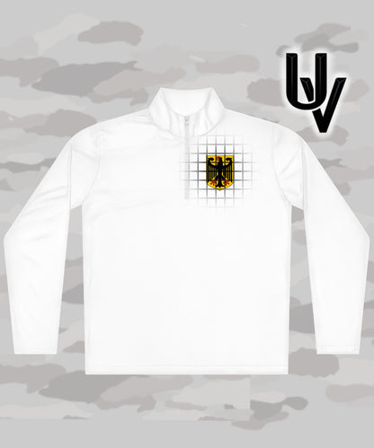 UrbanVanguard Pullover mit Viertel-Reißverschluss