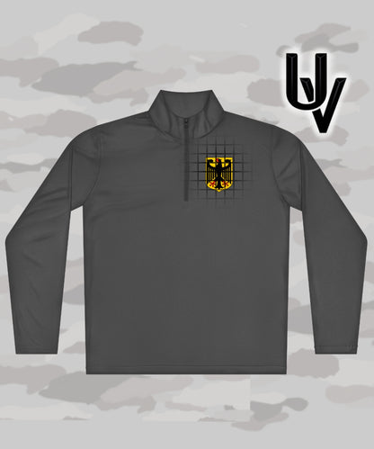 UrbanVanguard Pullover mit Viertel-Reißverschluss